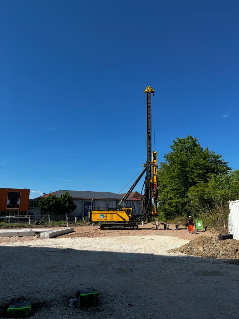 Parkhaus Neu-Ulm – Pfahlgründung
